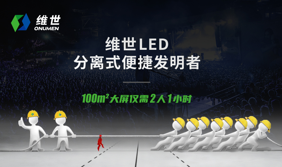 维世LED显示屏品牌定位案例