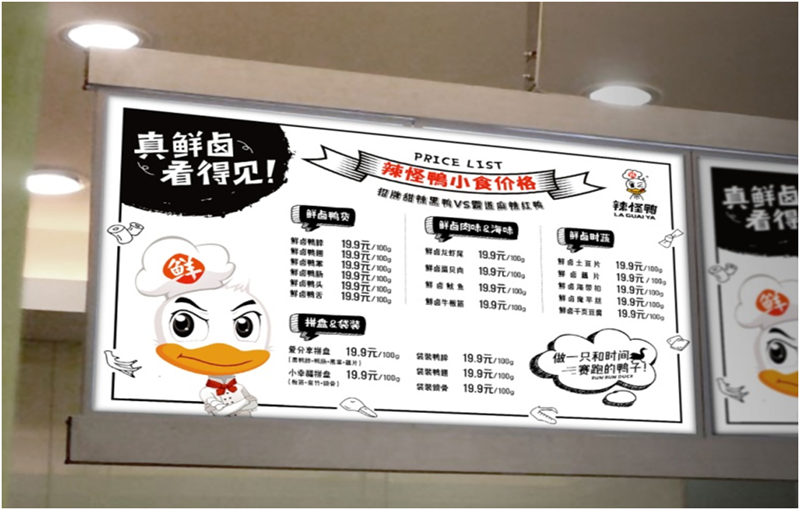 卤味连锁品牌定位,辣怪鸭品牌定位