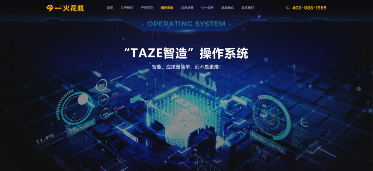 “今一”数控机床品牌定位案例