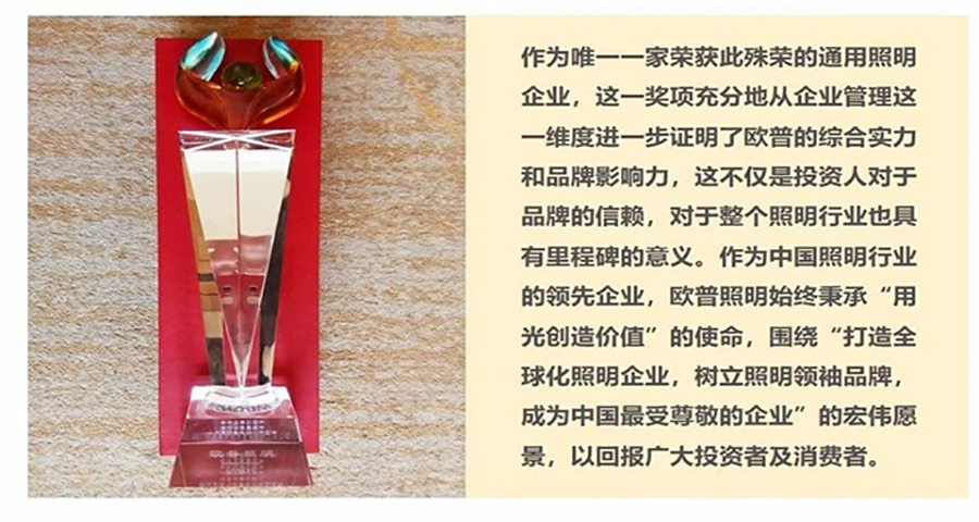 欧普照明战略分析